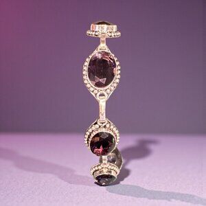 8" Amethyst Gemstone Handmade Bracelet